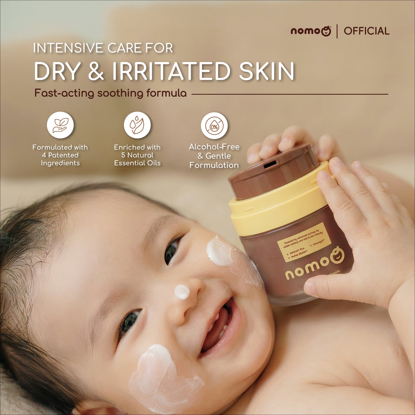 NomoQ Organic Comfort Cream
