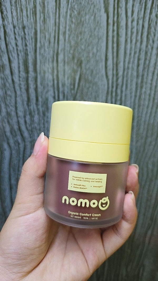 Customer's own photo of NomoQ Comfort Cream from her Shopee review