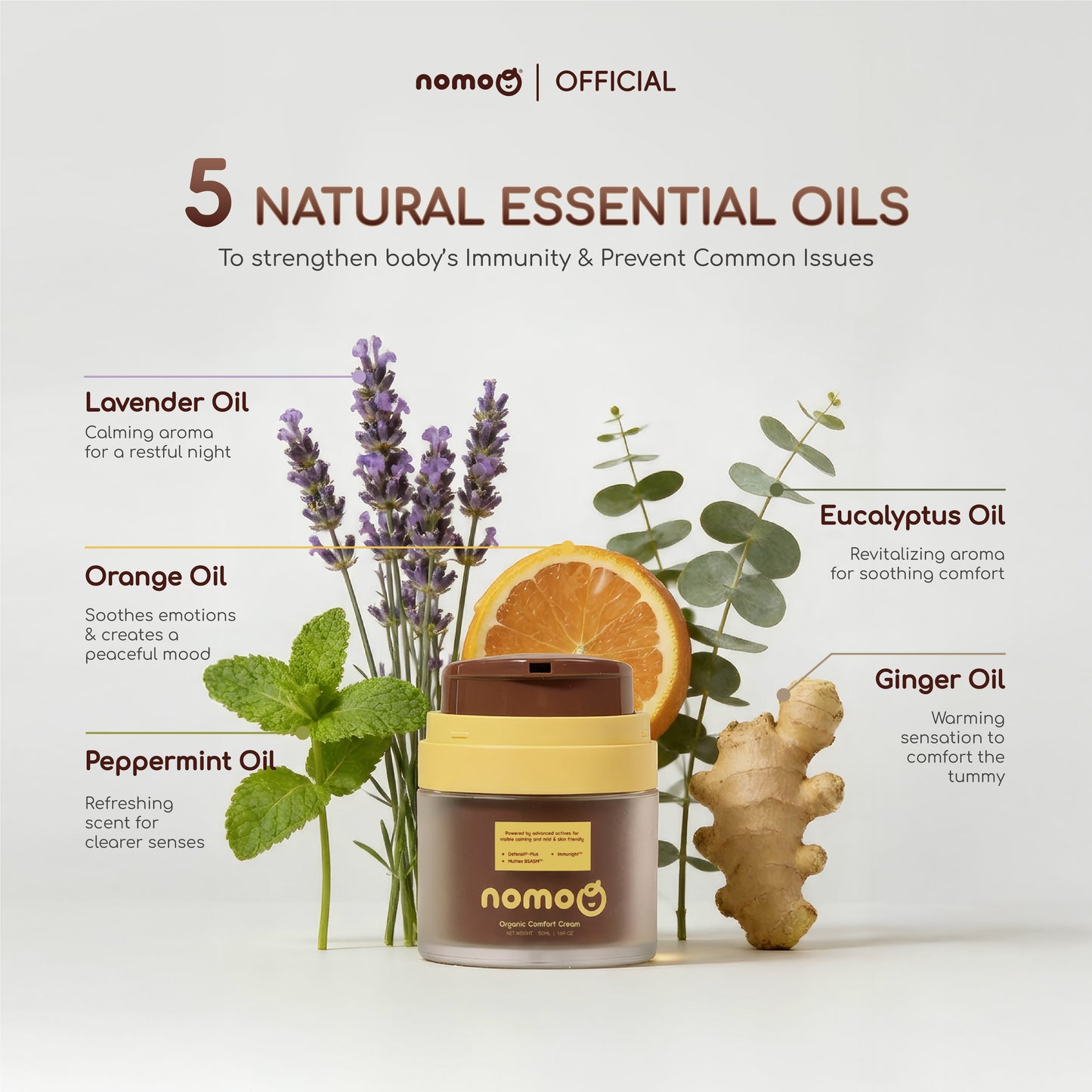 NomoQ Organic Comfort Cream