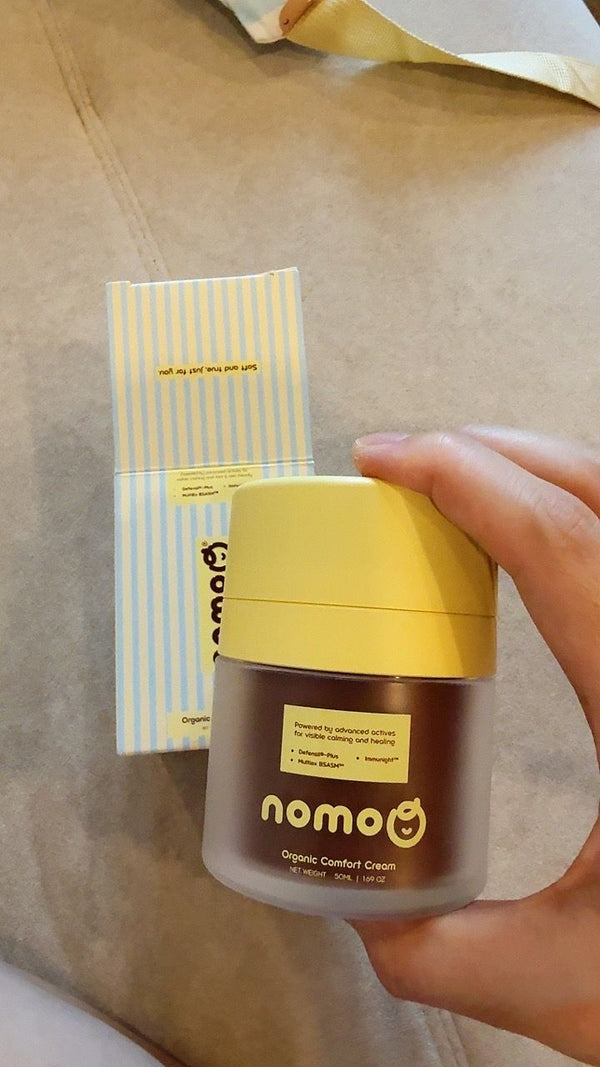 Customer's own photo of NomoQ Comfort Cream from her Shopee review