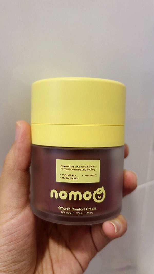 Customer's own photo of NomoQ Comfort Cream from her Shopee review