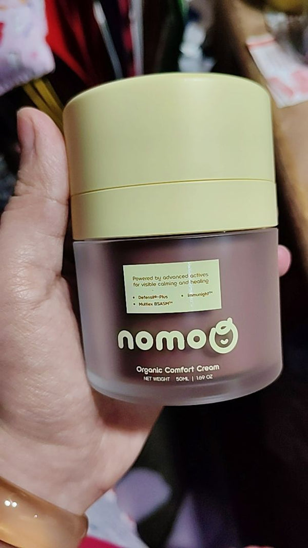Customer's own photo of NomoQ Comfort Cream from her Shopee review