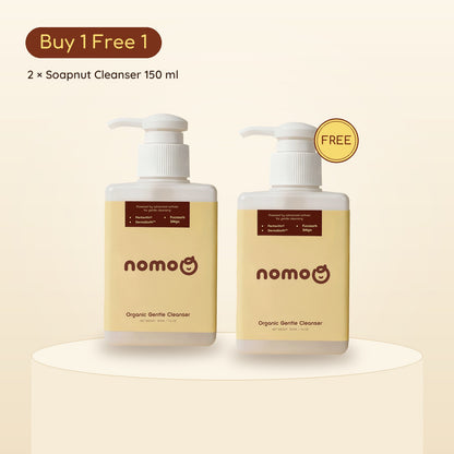 NomoQ Soapnut Cleanser, Buy 1 Free 1 (2 x 150 ml)