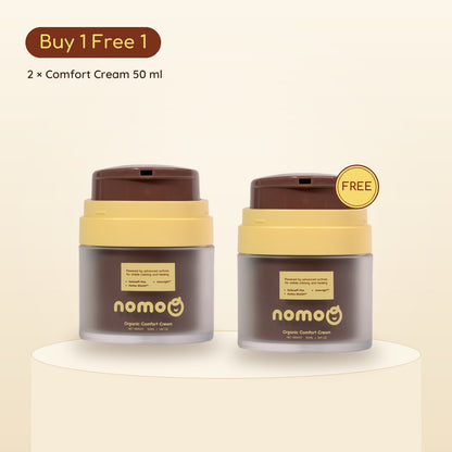NomoQ Comfort Cream, Buy 1 Free 1 (2 x 50 ml)